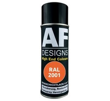 4in1 Rostschutz Lackspray F&Uuml;R RAL 2001 Rotorange Farbe Grundierung Spraydose
