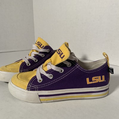 lsu converse tennis shoes