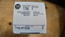 ALLEN BRADLEY 1746-RT25B SLC500 BLUE TERMINAL BLOCK DC SER.A -FREE SHIPPING