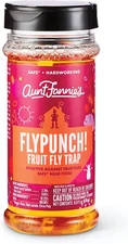 Aunt Fannie’S Flypunch Fruit Fly Trap (Single): for Indoor and Kitchen Use