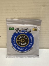 Martin MA170 Authentic Acoustic SP 80/20 Bronze Guitar Strings, Extra Light