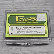Circuitron Model Railroad FL-2 Circuit Board (Alternating Flasher) 800-5102