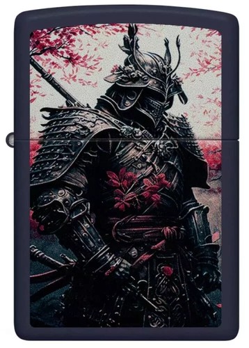 ZIPPO Samurai Navy Blue color Samurai Warrior neu in Box - 60007373 - Bild 3 von 4