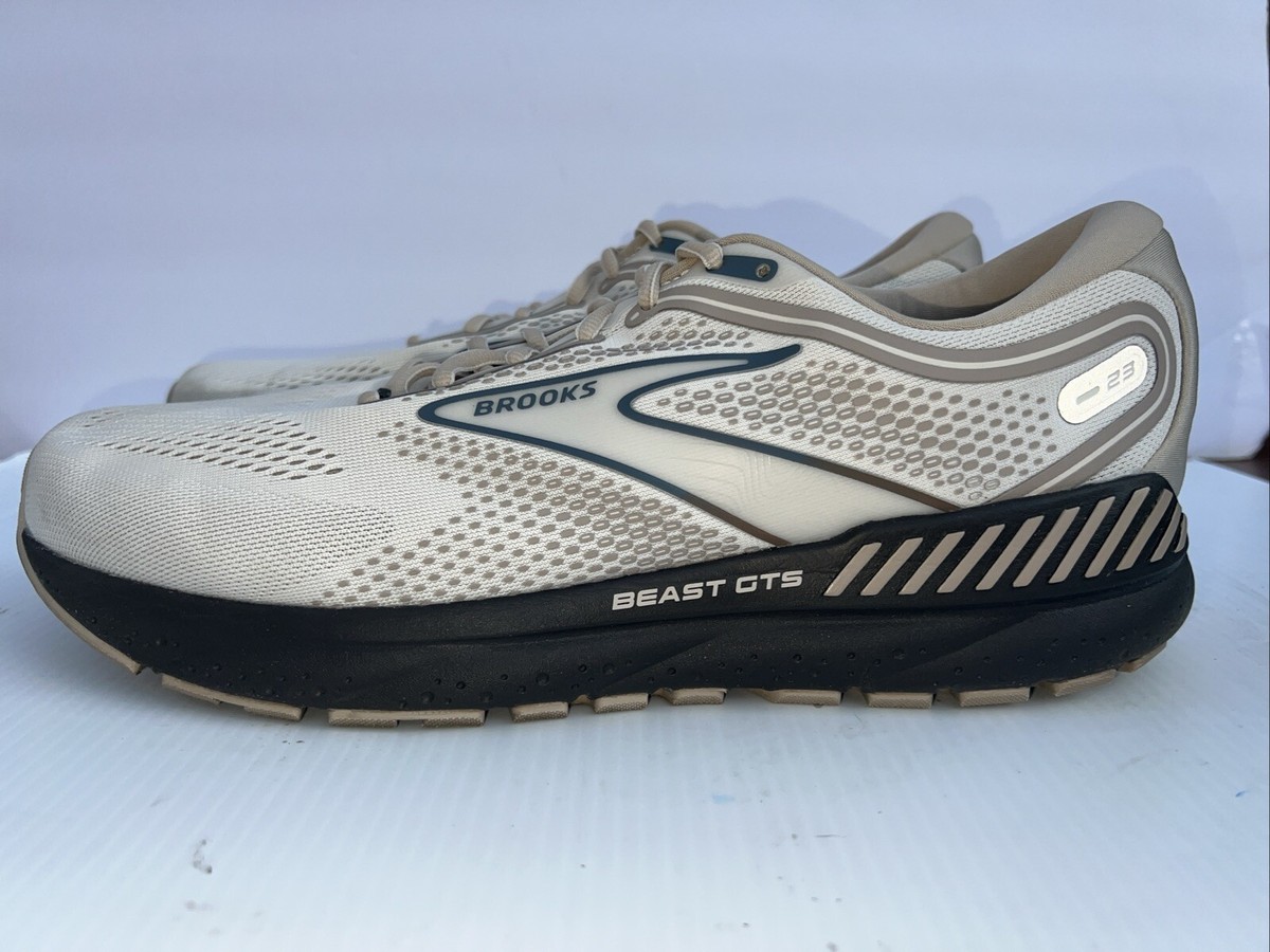 Brooks Beast GTS 23 Men\'s Beige Running Shoes Size 10.5 Preowed Amazon.com | Brooks Men main image 4
