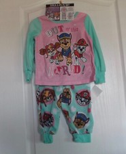 GIRLS PAW PATROL PJS - 2 PIECE PAJAMA SET - SIZE 3T - NEW WITH TAGS