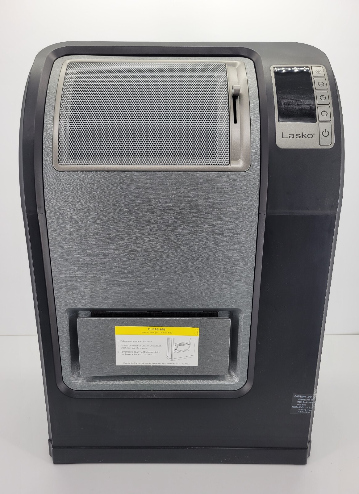 Lasko CC24849 1500W Cyclonic Electric Portable Heater Digital Display Black  | eBay