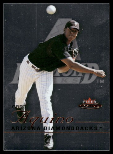 2003 Fleer Mystique Greg Aquino #118 card