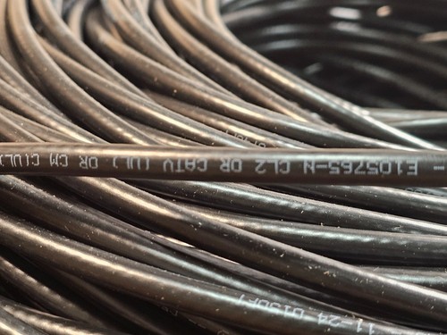 CAROL C5775.31.01 1000 Feet RG-6/U Coaxial Cable 18 AWG Conductor Gauge, Brown - Picture 7 of 13