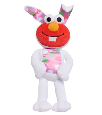 Sesame Street Elmo 18 inch Plush in Bunny Rabbit Costume Easter NEW with Tags
