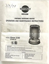 KERO-SUN  OMNI 230 Manual