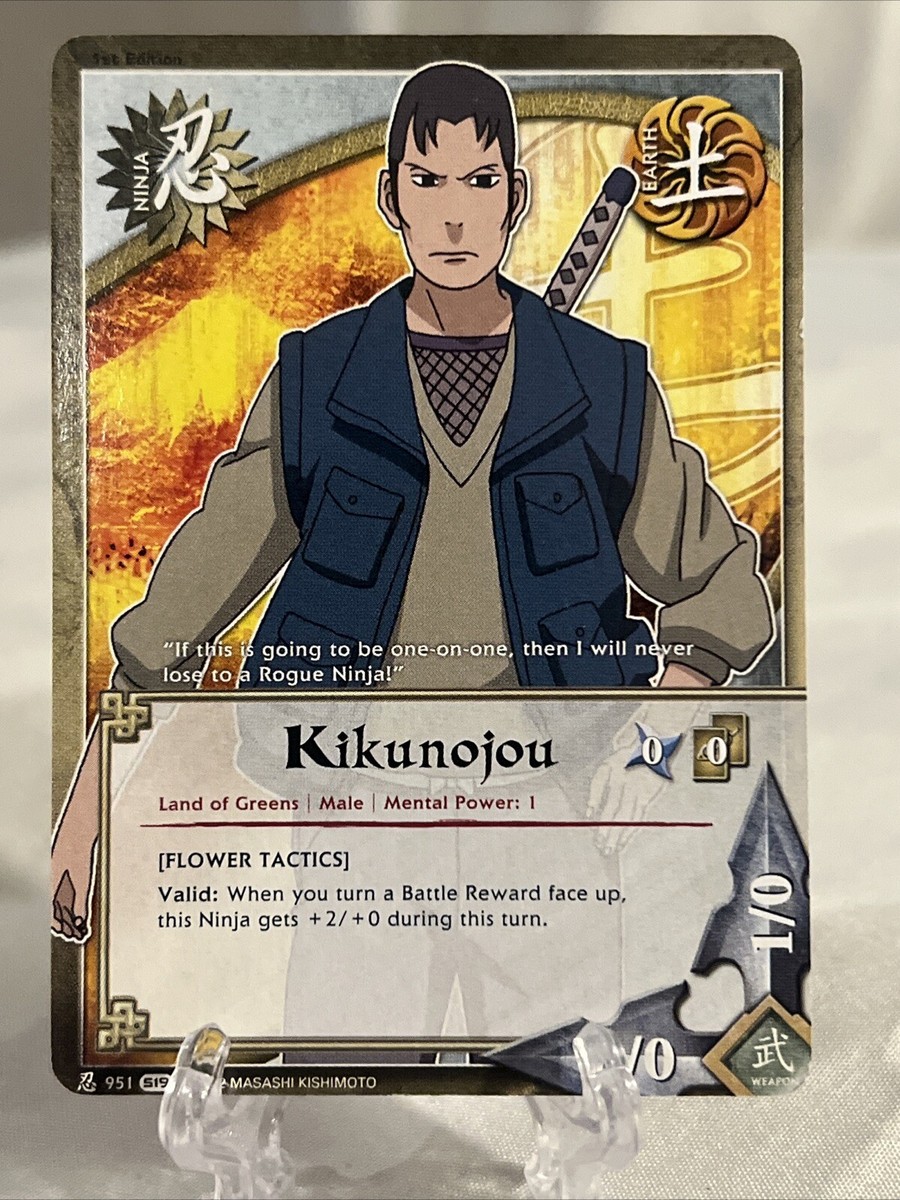 Naruto CCG 1st Edition Kikunojou 951 NM S19 | eBay