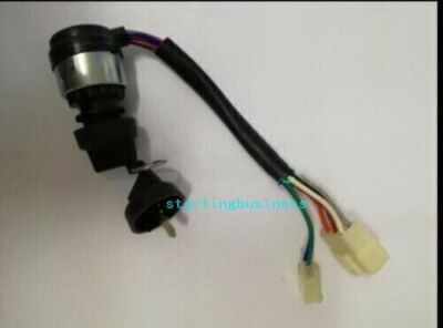 1 pc KGE6500E Generator JK425-2 Electric Door Lock Start Key Ignition Switch