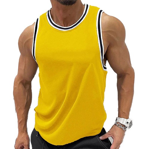 Chaleco sin mangas para hombre Camiseta sin mangas Verano Correr Gimnasio Prenda para el torso Deportes Músculo Camisetas EE. UU. - Imagen 6 de 22
