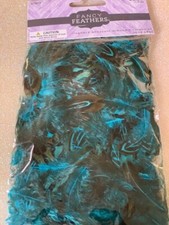 FANCY FEATHERS RINGNECK PHEASANT ALMOND - TURQUOISE - 10oz