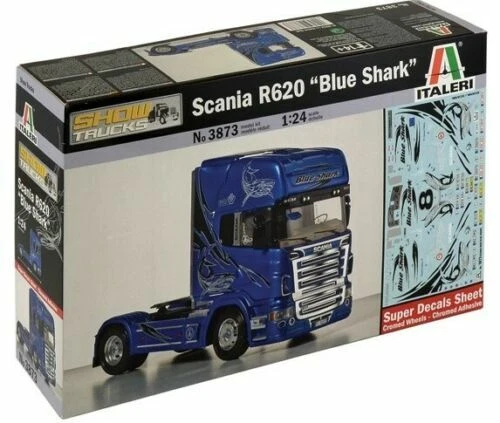 Modellini statici di aerei e veicoli spaziali in plastica scala 1:24 Scania