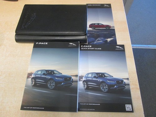 ORIGINAL JAGUAR F-PACE BETRIEBSANLEITUNG HANDBUCH NAVI AUDIO PRINT 2018 NAVI ..