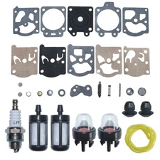 Carburetor Repair Kit Primer Bulb Fit STIHL FS36 FS85 FS75 FS40 FS44 Trimmer