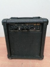 Burswood G-10 Guitar Practice Combo Amplifier 10 Watts of Power- Black-Unit Only