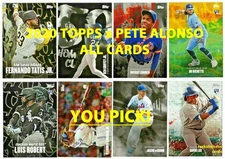 2020 TOPPS X PETE ALONSO Curated Set Your Choice $2 or 2 Card Minimum YOU PICK!