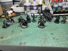 Games Workshop Warhammer 40k Space Marines Dark Angels Firstborn Army painted