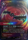 Spinning Axe 186/221 Riftbound TCG Spiritforged NM League of Legends