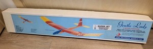 Vintage Carl Goldberg Gentle Lady 2 Meter Sailplane Balsa Model Kit Airplane