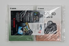 Canon EOS 5D Mark III Camera Instruction Manual / User Guide English  Spanish