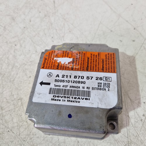 E94* Mercedes Benz W211 W219 Airbag Steuergerät A2118704326