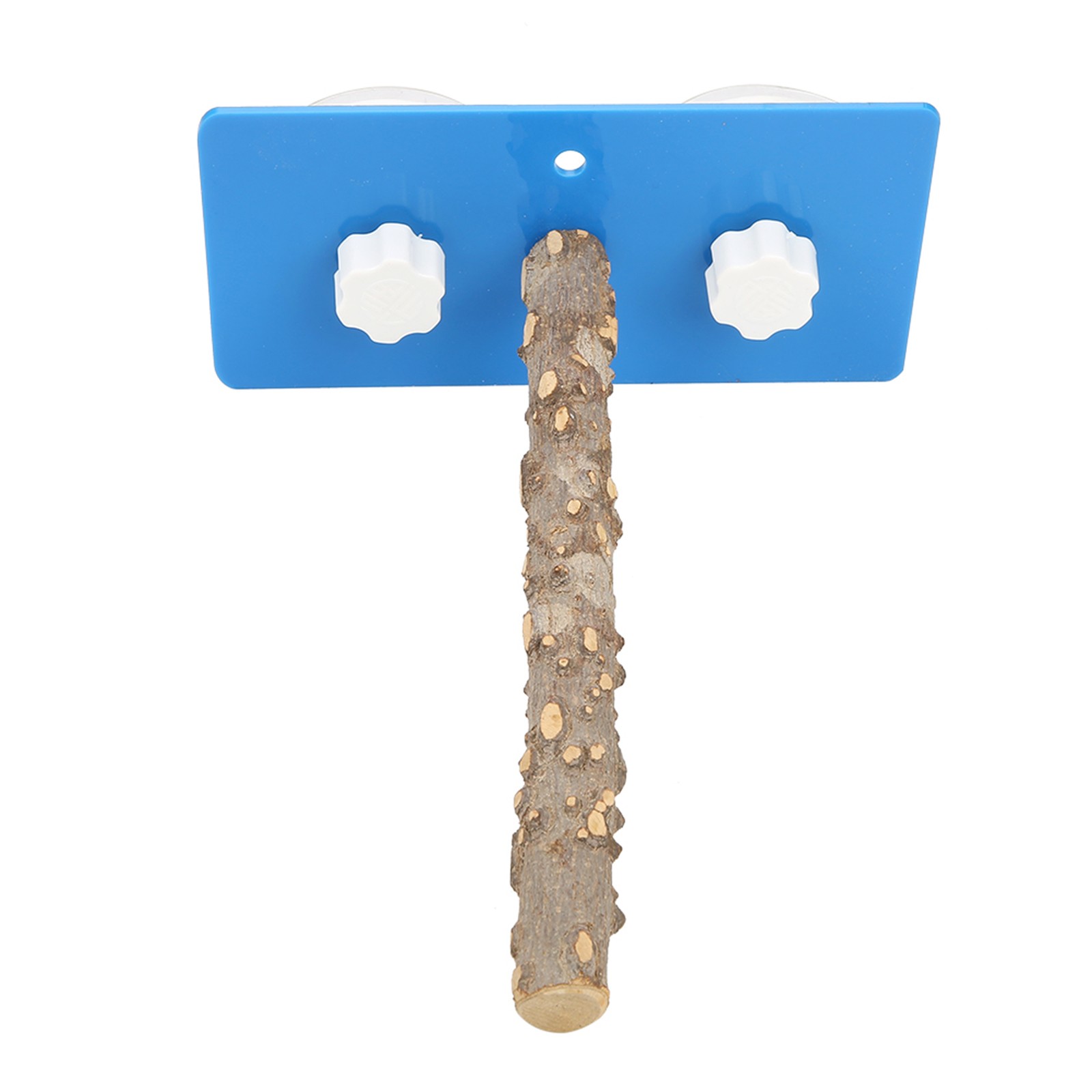 Plastic Wall Mounted Bird Standing Rack With Suction Cup For Taking Shower Trave
