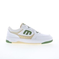 Etnies Loot 4101000584167 Mens White Leather Skate Inspired Sneakers Shoes