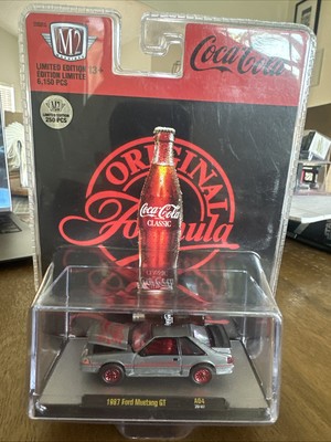 M2 Machines Coca Cola 1987 Ford Mustang GT Limited Edition Chase 1 Of 250