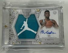 Topps 2023/24 Royalty Brandon Miller Jumbo Super Signatures 1/1 Auto Patch
