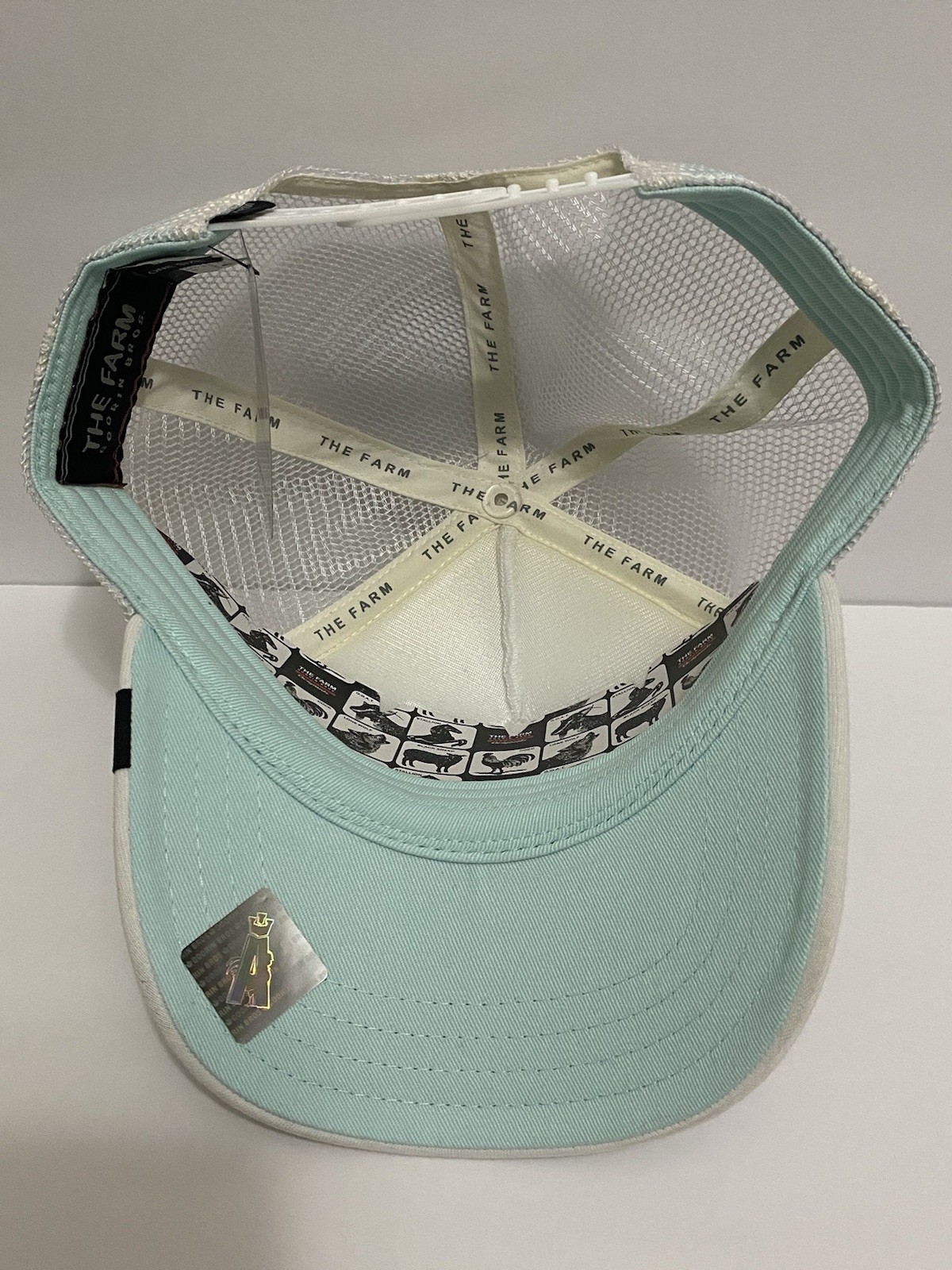 Goorin Bros Lil Pantherino YOUTH Trucker HAT Panther White Blue Hat NEW SOLD OUT image 3