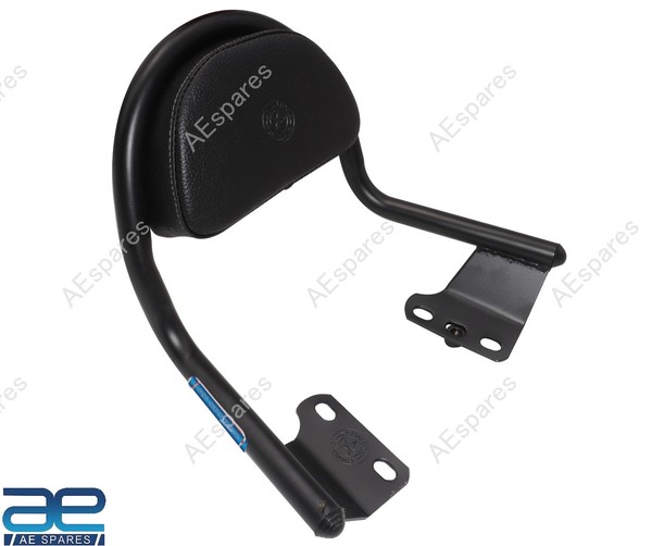 Rear Backrest Mit Polster Schwarz FüR Royal Enfield Hunter 350Cc Aes-image