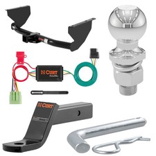 Curt Class 3 Receiver Hitch Complete Tow Package For 99-04 Jeep Grand Cherokee Curt Class 3 Receiver Hitch Complete Tow Package For 99-04 Jeep Grand Cherokee