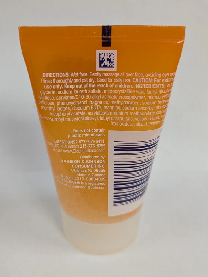 LOT OF 10 CLEAN&CLEAR  MORNING BURST FACIAL SCRUB 1oz EACH - Image 2 of 3