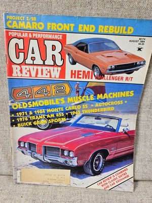 Popular & Performance Car Review  August 1984   Oldsmobile 442  Hemi challenger