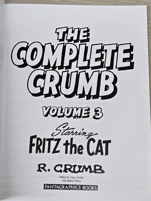 The Complete Crumb Comics #3 (Fantagraphics Books November 1988