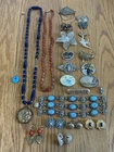 Wearable Vintage Costume Jewelry Necklaces,Bracelets,Brooch’s,earrings,pendant