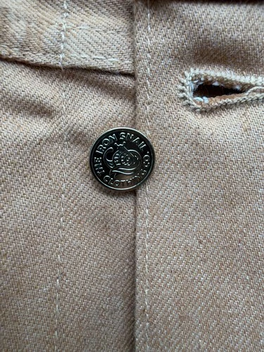 Iron Snail The Prologue V3 in FoxFibre Denim Jacket in Size Medium image 8