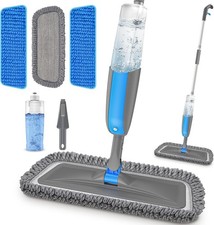 Spray Mops for Cleaning Floors - MANGOTIME Microfiber Wood Floor Mop with Refill