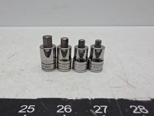 Snap-on Tools FAXS 3/8" Drive Stubby SAE Hex Bit Set, 7/32, 1/4, 5/16 & 3/8