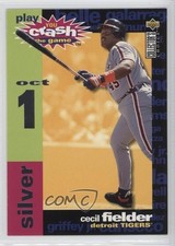 1995 Collector's Choice You Crash the Game Silver Cecil Fielder (October 1) 0q3