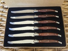 Maxam CTSZEW6 6 Piece Slitzer Steak Knife Set