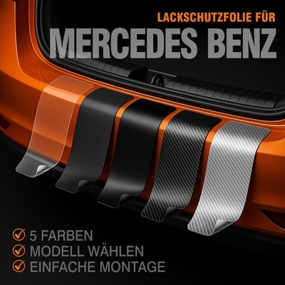 Lackschutzfolie für MERCEDES BENZ / MB  Ladekantenschutz Kantenschutz Auto Folie
