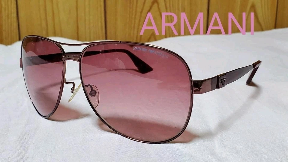 Gafas de sol Armani Eagle Logo lágrima marco de metal accesorios de moda g310 Foto 2 de 4