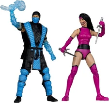 Klassic Sub-Zero vs. Mileena Action Figure 2-Pack [Mortal Kombat Klassic]