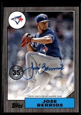 2022 Topps Baseball 35th Anniversary AUTO Jose Berrios /199