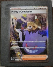 Morty's Conviction Special Illustration Rare Holo Temporal Forces 211/162  on eBay