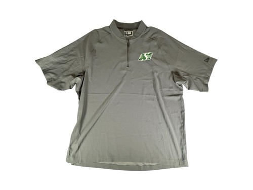 New Era Windbreaker XL Saskatchewan Roughriders CFL Pull Over Quarter Zip Mens